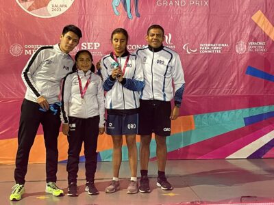 Conquistan queretanas medalla de oro en el World Para Athletics Grand Prix