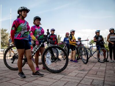 Promueven mujeres y colectivas cultura ciclista en la UAQ