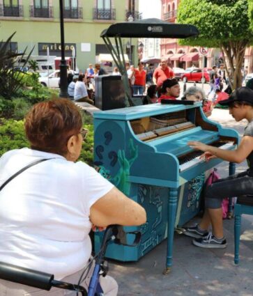 Durante abril, pianos para todos en la ciudad de Querétaro 