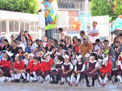 Banda de Música del Estado se presenta en el preescolar Gabilondo Soler