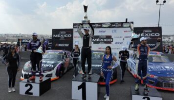 Jake Cosio conquista su primer triunfo en la NASCAR México Series de Querétaro