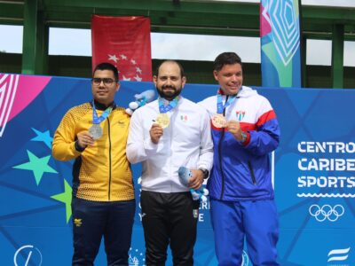 Gana Daniel Urquiza oro en tiro deportivo centroamericano