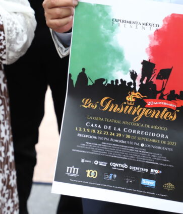 Celebran 20 años de la obra teatral «Los Insurgentes»