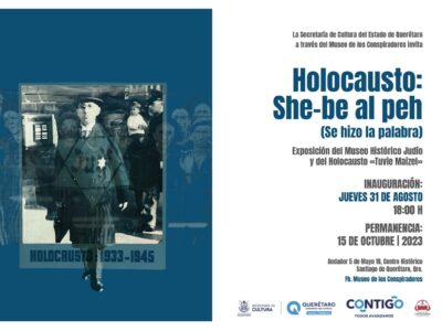 El Museo de la Restauración de la República conmemora su XX aniversario con una exposición sobre el Holocausto