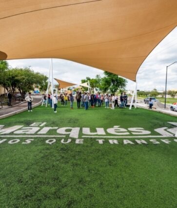 Se rehabilitan áreas verdes y espacios recreativos en El Marqués