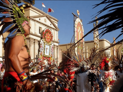 Querétaro inicia las tradicionales fiestas en La Cruz