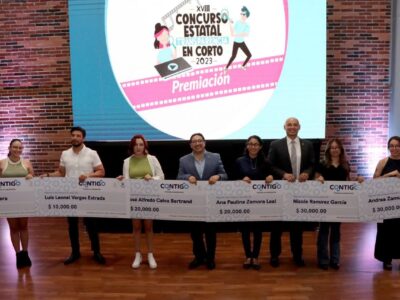 Entregan premios de Contraloría Social y de Transparencia en Corto 2023