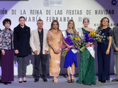 María Fernanda II es proclamada como Reina de la Navidad de Querétaro 2023