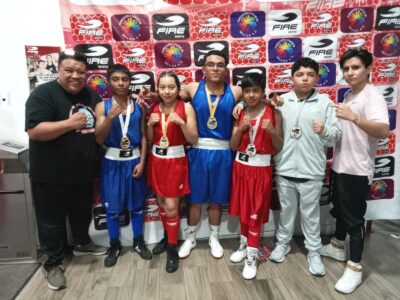 Equipo de boxeo logra cinco medallas en Tlaxcala