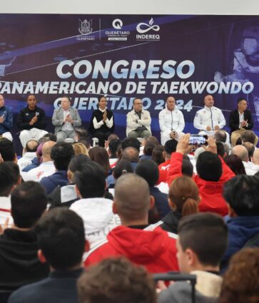 Inauguran en Querétaro Congreso Panamericano de Taekwondo