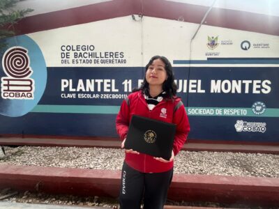 Gana estudiante del COBAQ segundo lugar en el concurso La Juventud y la Mar