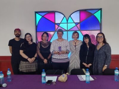 Recibe ex rectora ,Teresa García, reconocimiento por activismo feminista
