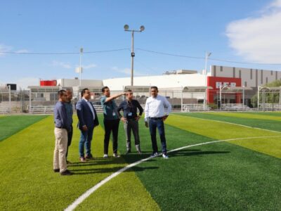 HEB rehabilita espacio deportivo en Querétaro