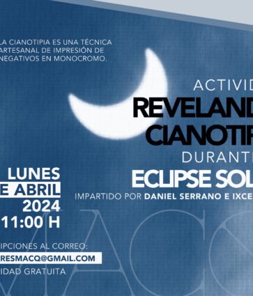 Invita el MACQ a la actividad Revelando Cianotipia con motivo del eclipse