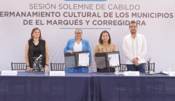 Los municipios de El Marqués y Corregidora firman Hermanamiento Cultural