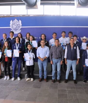 Entregan reconocimientos a medallistas de la CONADE de Corregidora