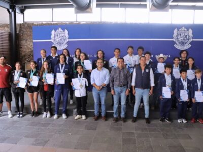 Entregan reconocimientos a medallistas de la CONADE de Corregidora